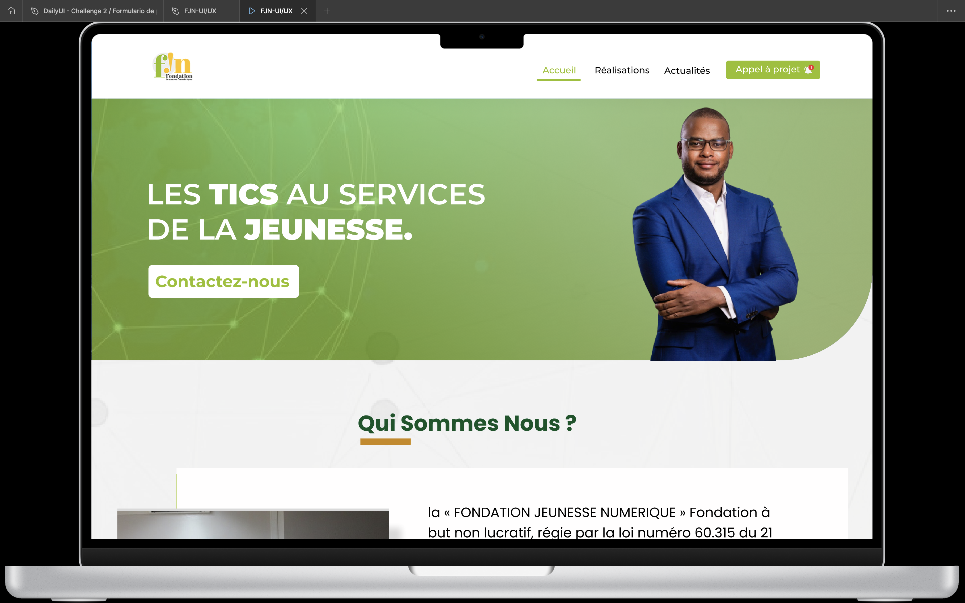 Landing Page Professionnelle