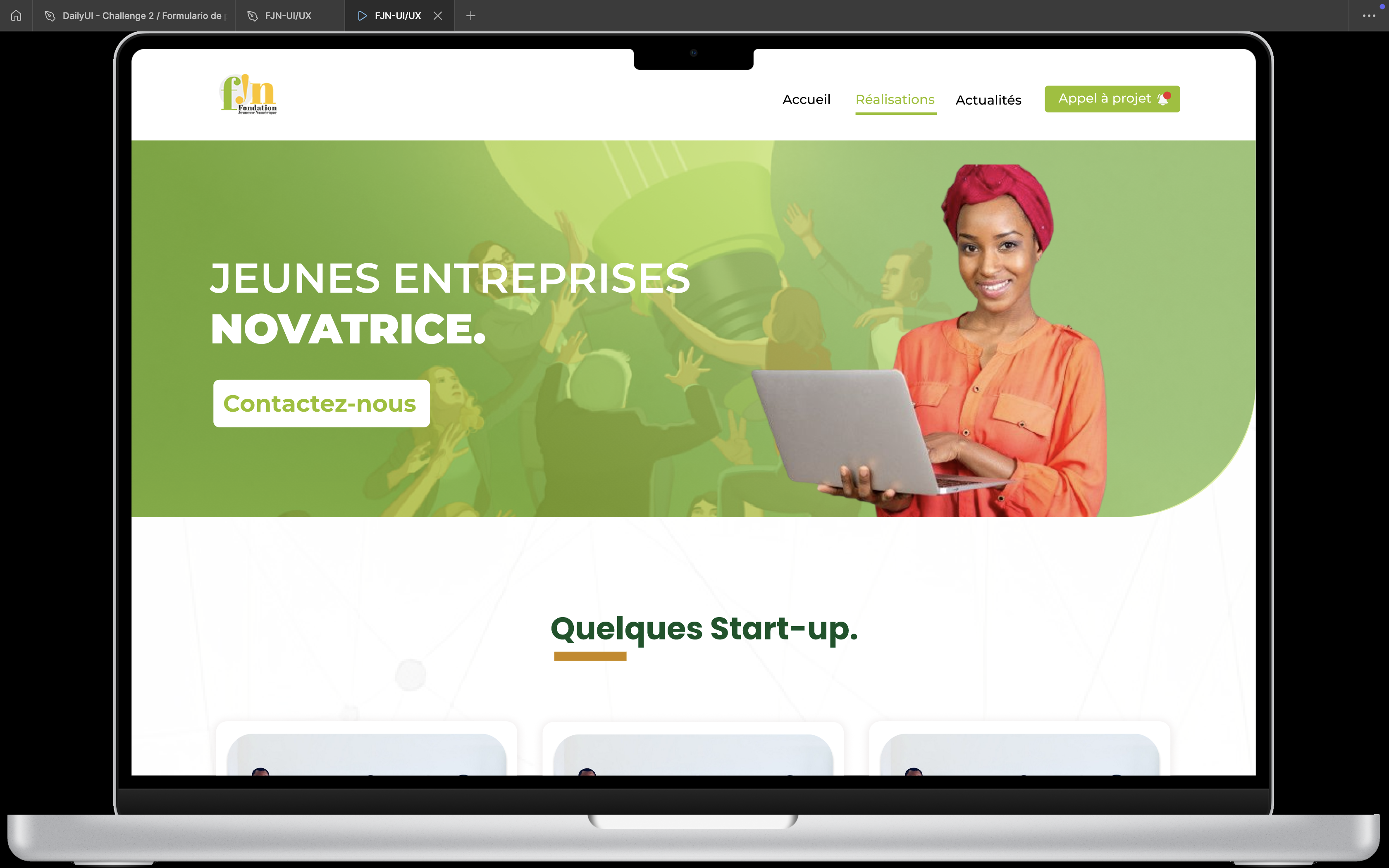 Landing Page Professionnelle 2