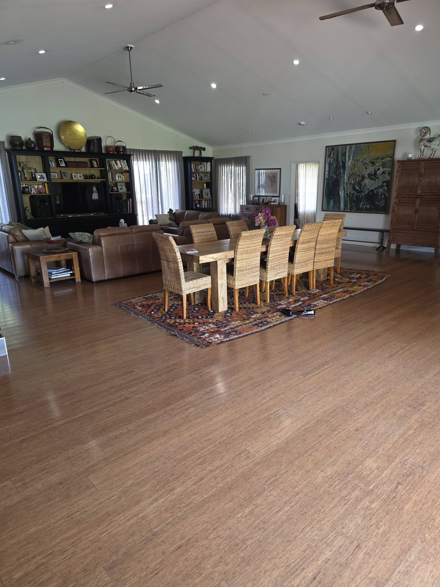 after cleaning