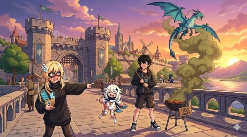 Ta Có 10 Triệu HP Ở Teyvat Nhưng Hệ Thống Lại Bắt Ta Đi Tấu Hài