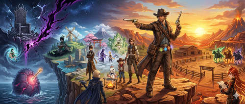 [Genshin x RDR] Xuyên Không Teyvat: Ta Dùng "Dân Chủ 6 Nòng" Nói Chuyện Với Thiên Lý