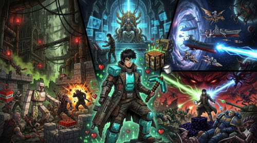[Warhammer 40k] Ta Dùng Logic Của Minecraft Để Sống Sót Giữa Thế Giới Grimdark