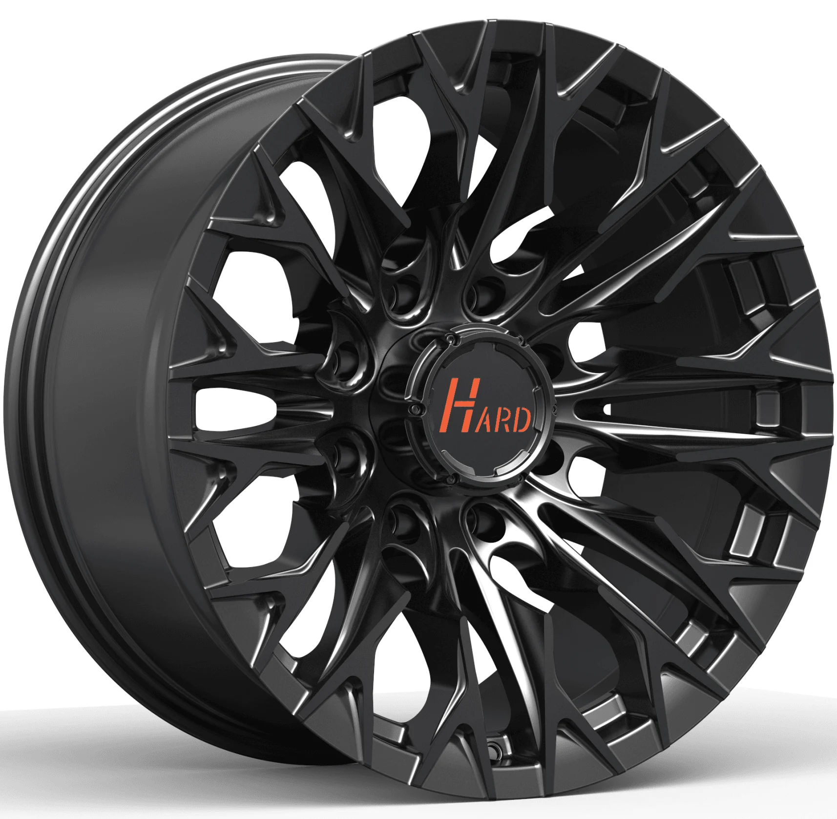 Внедорожный кованый диск R20×10 8 отв. PCD 165,1–180, нагрузка 3700 LBS