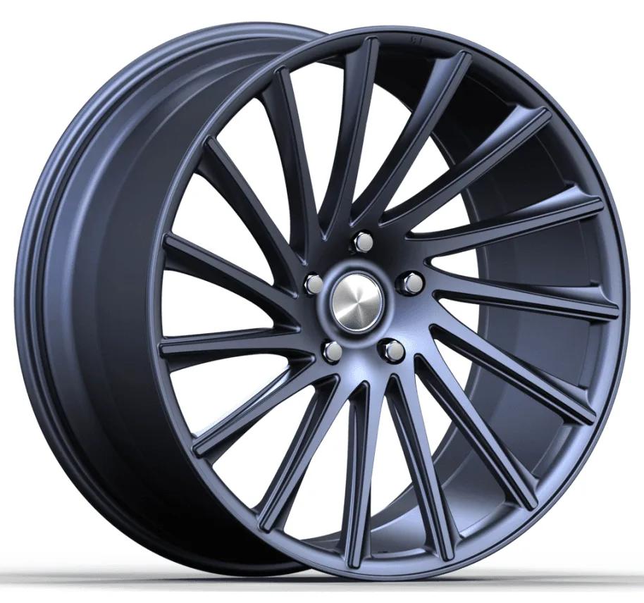 Кованый диск R20×10.5 5×112–130 тёмный