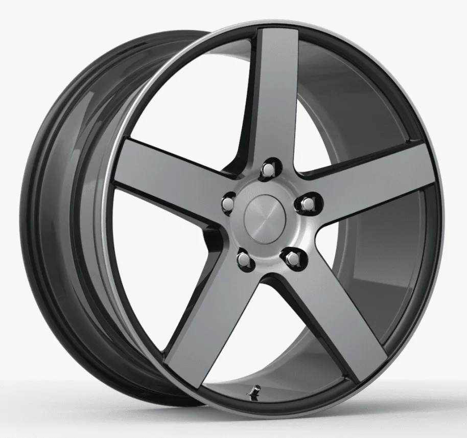 Кованый диск R22×10 5×112–130, пятиспицевой