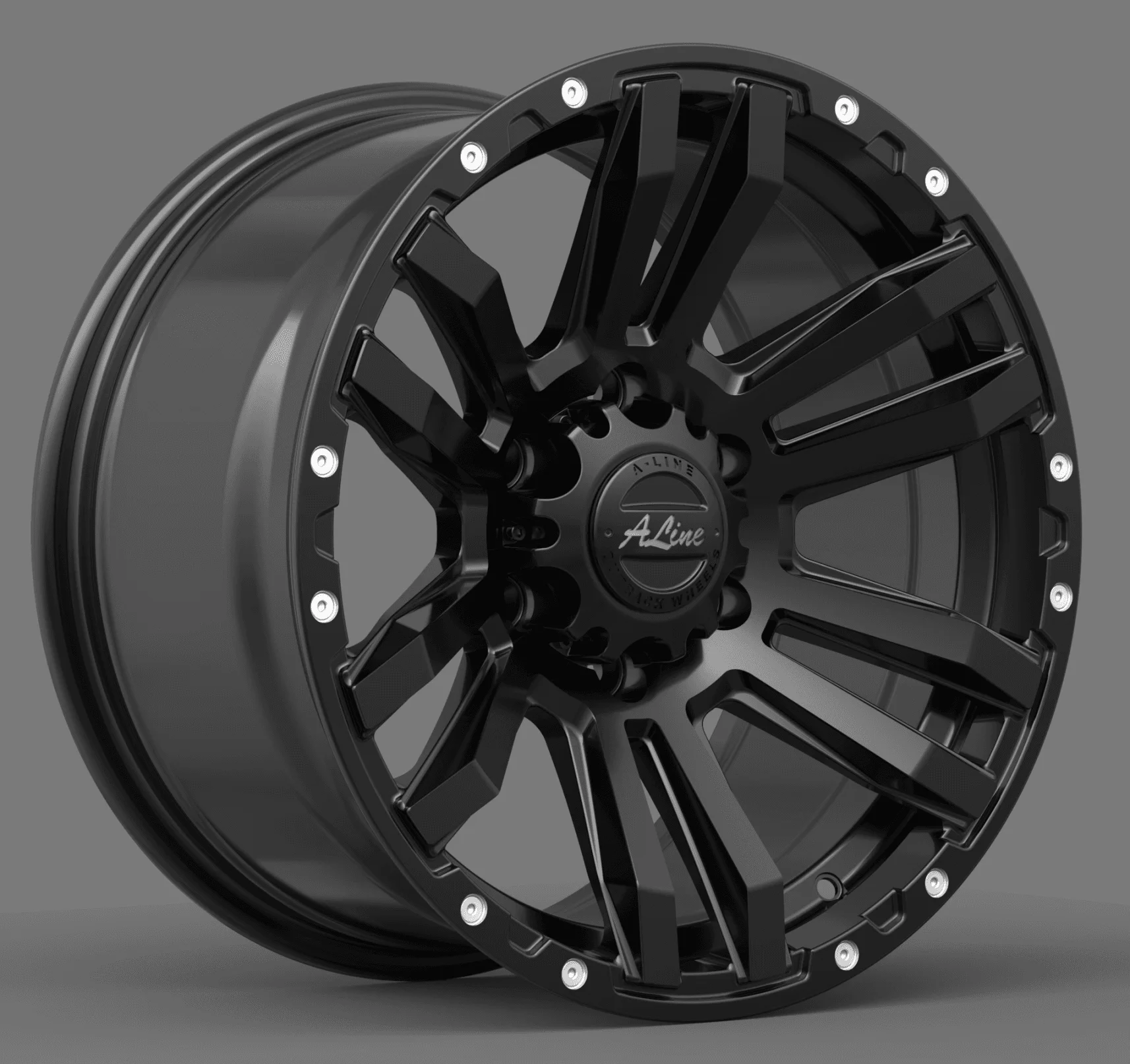 Кованый внедорожный диск R18×9.0 5/6×114.3–139.7, 1100 кг
