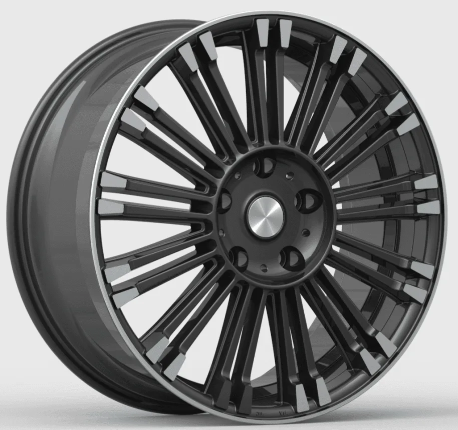 Кованый диск R22×9.5 5×112–150 многоспицевой