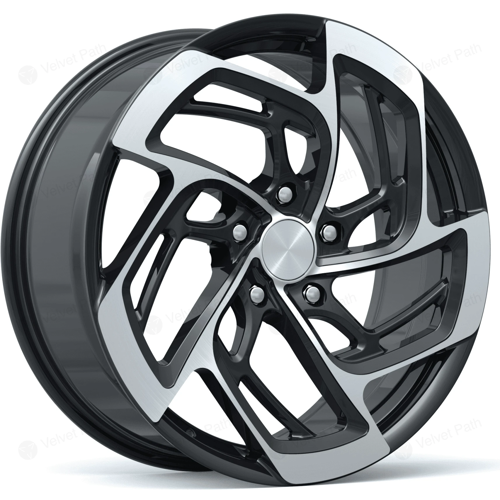 Кованый диск R20x10.5 5x108–130, нагрузка 835 кг, двухцветный