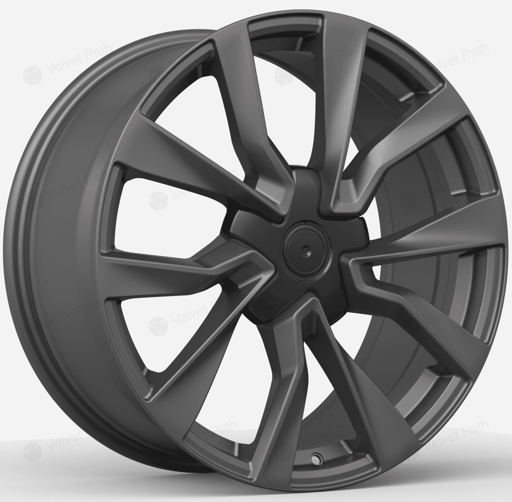 Кованый диск R18x8.5 5x114.3–120, нагрузка 1660 lbs, графитовый