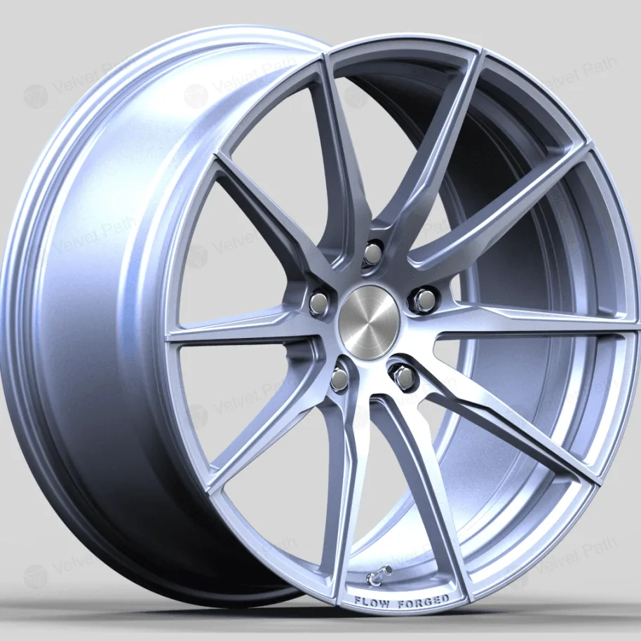 Кованый диск R20x10 5x108–130, нагрузка 850 кг, серебристый