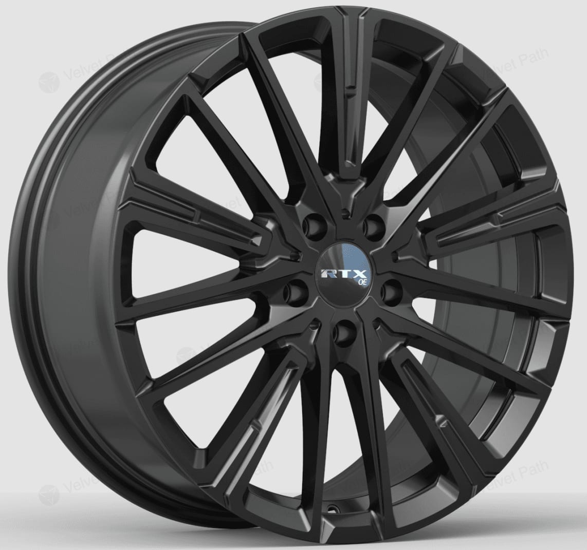 Кованый диск R19x8.5 5x108–120, нагрузка 850 кг, чёрный