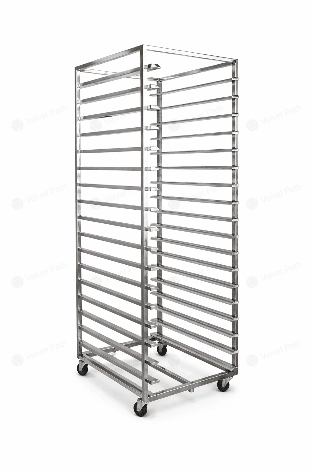 Разборная пекарская тележка из нержавеющей стали на 32 противня