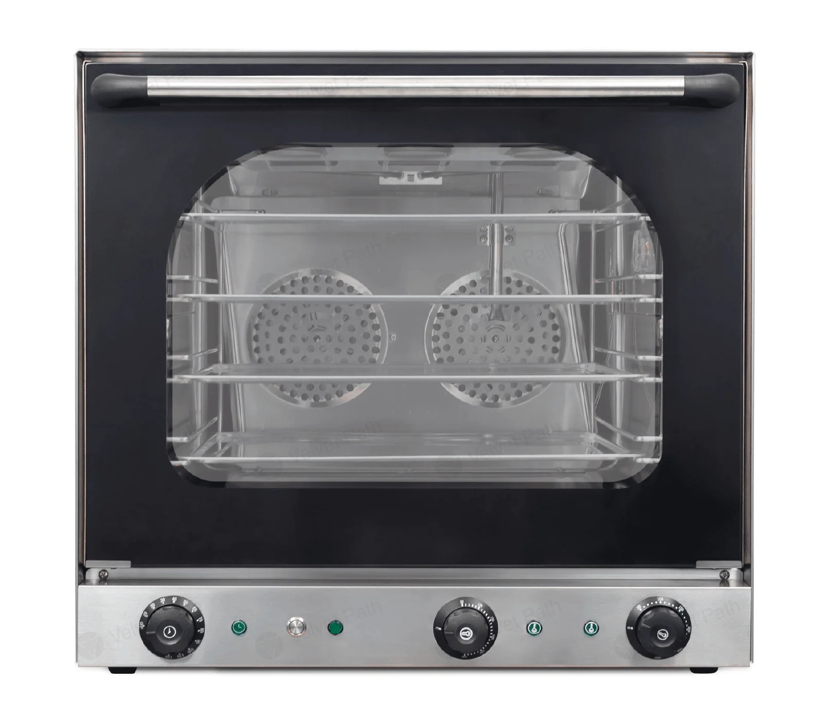 Электрическая конвекционная печь с пароувлажнением 4 противня 44_32