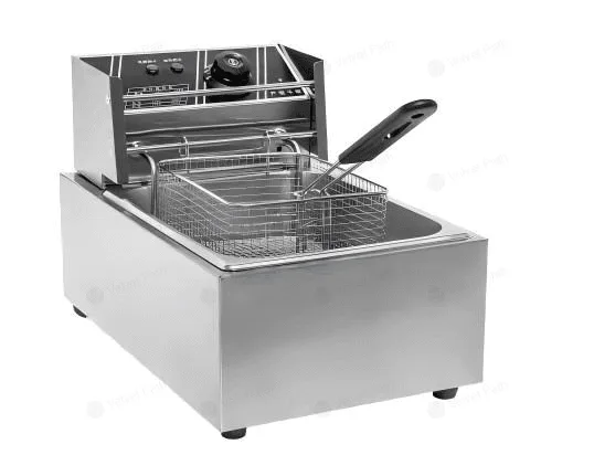 Фритюрница электрическая настольная 6 л, 1 ванна 1 корзина