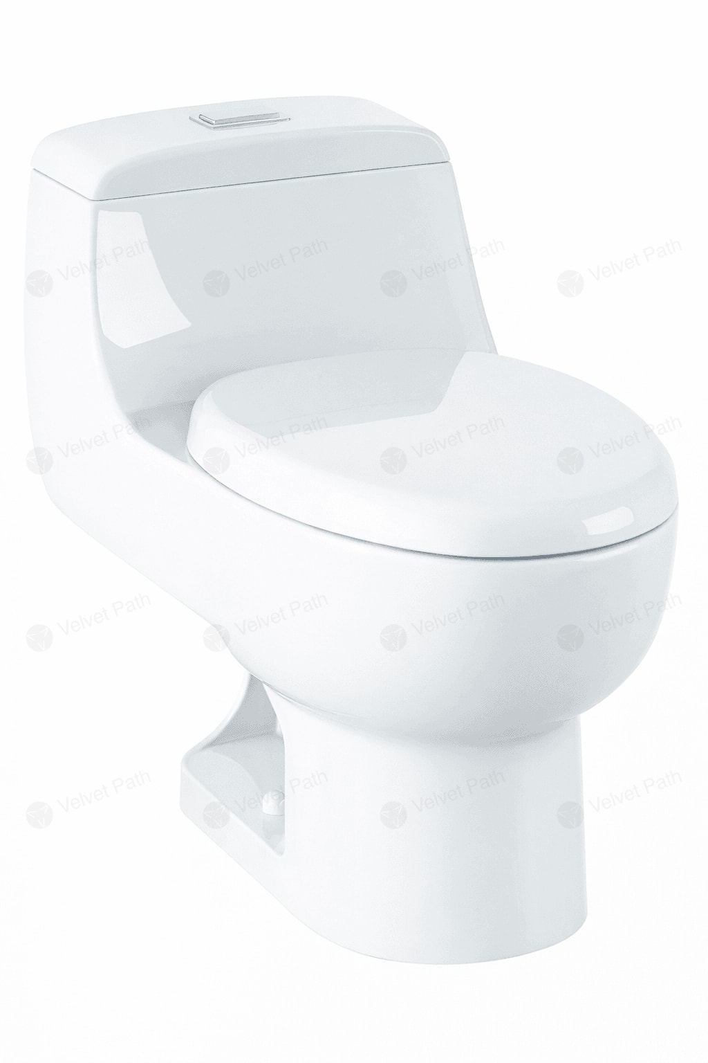 Унитаз-моноблок напольный белый, elongated seat, dual flush 1,06/1,27 GPF