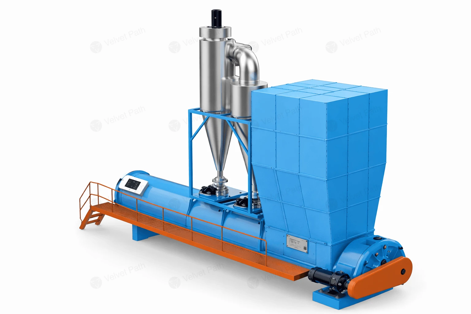 Охладитель мясной муки FLJ-1500*9200