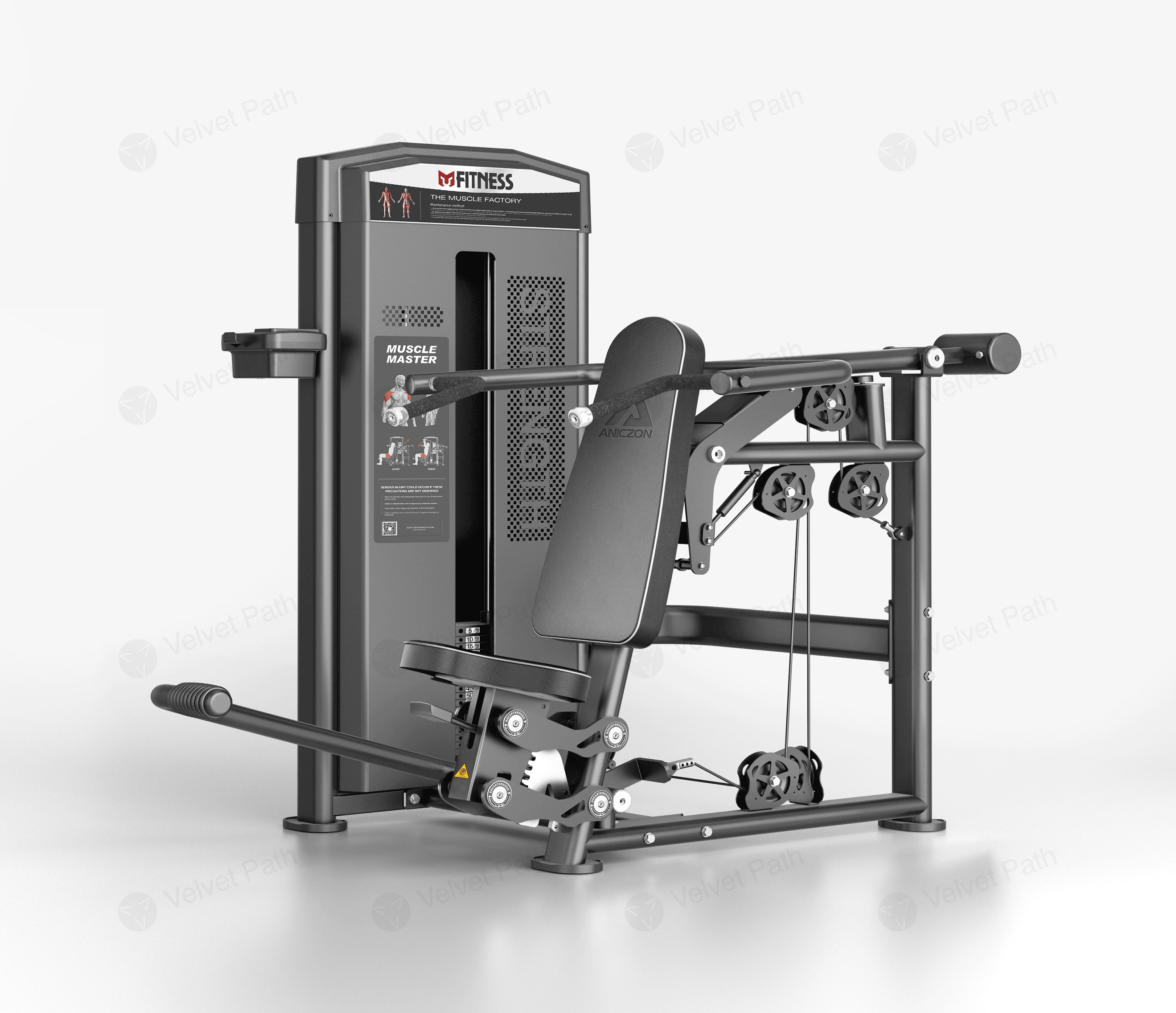 Тренажёр жим плеч лёжа F1006