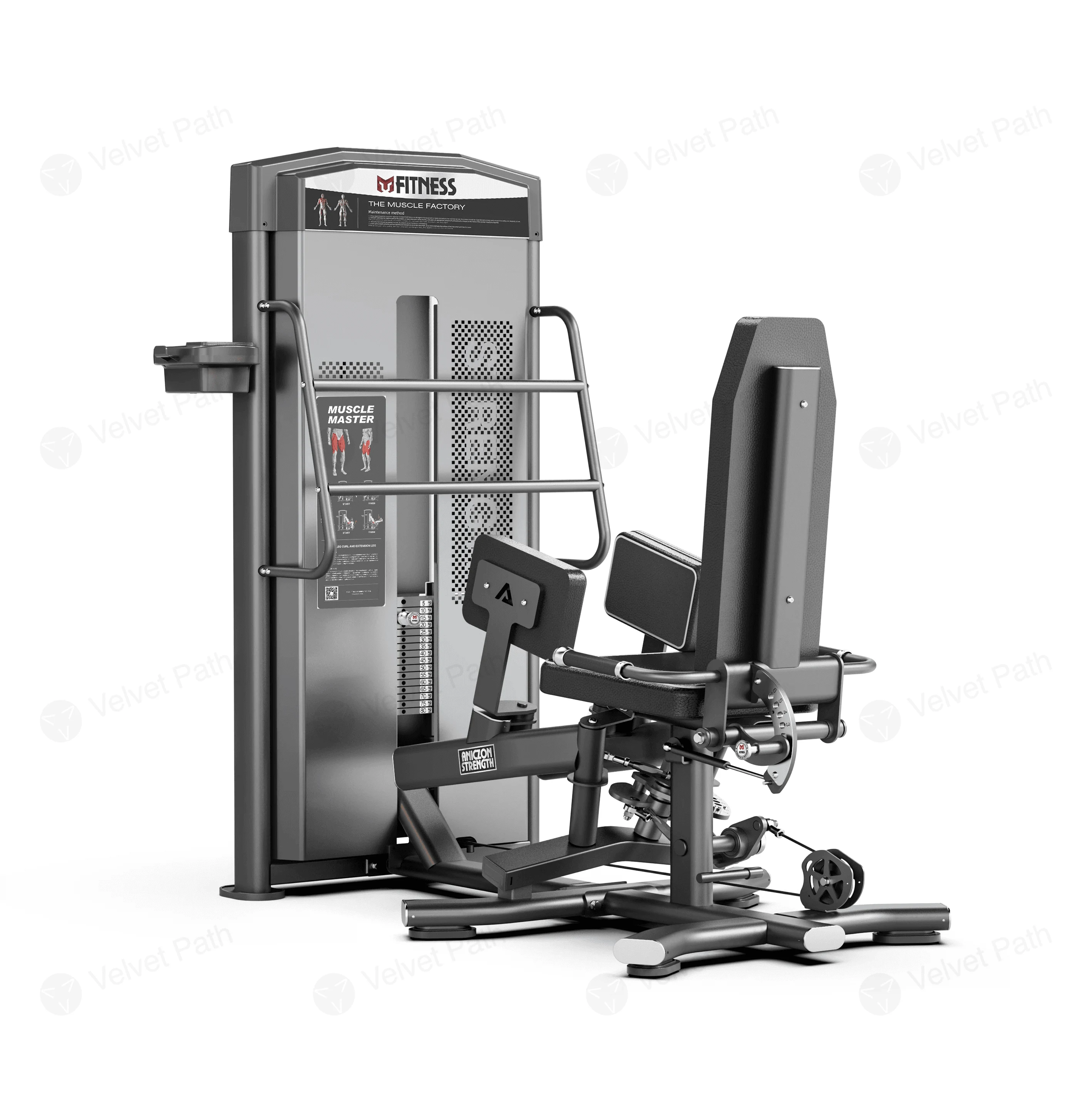 3D тренажёр для отведения и приведения бёдер F1076