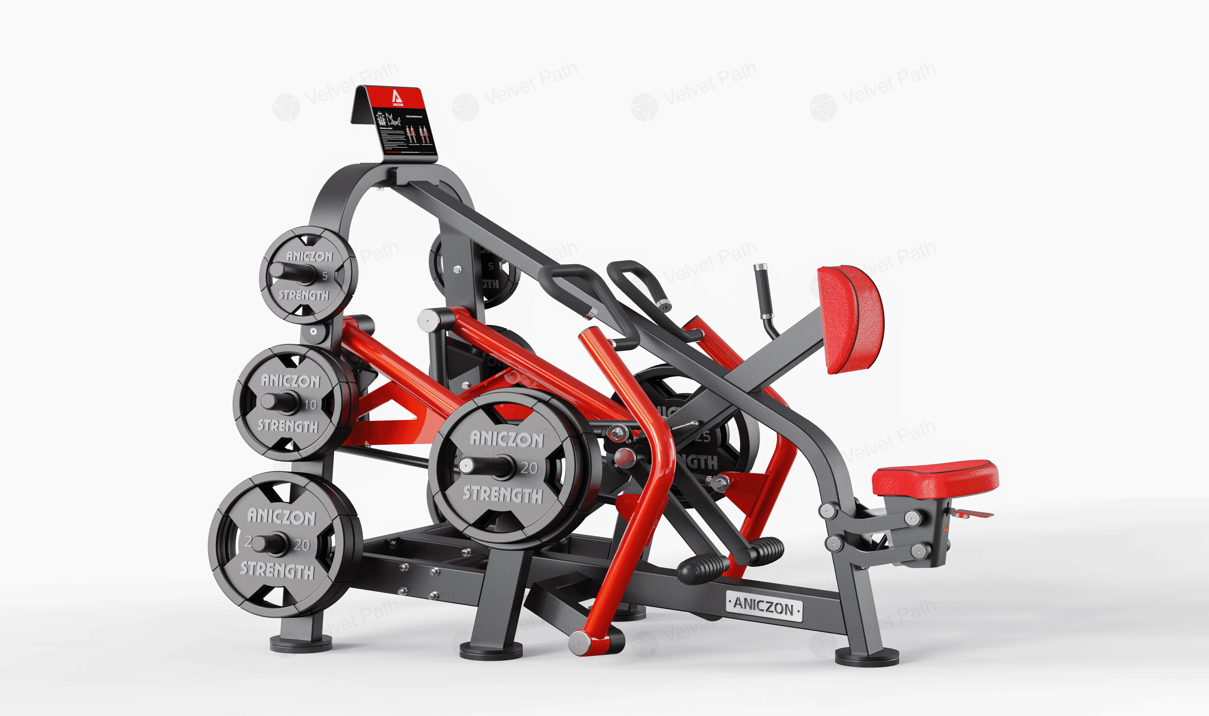 Тренажёр для тяги сидя F5019