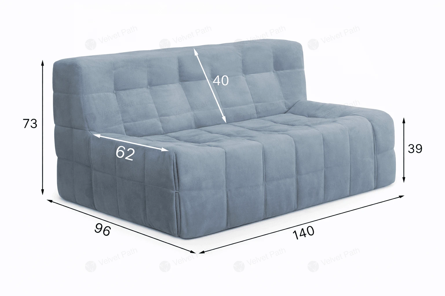 Двухместный диван Rain VENICE-S LYT-163