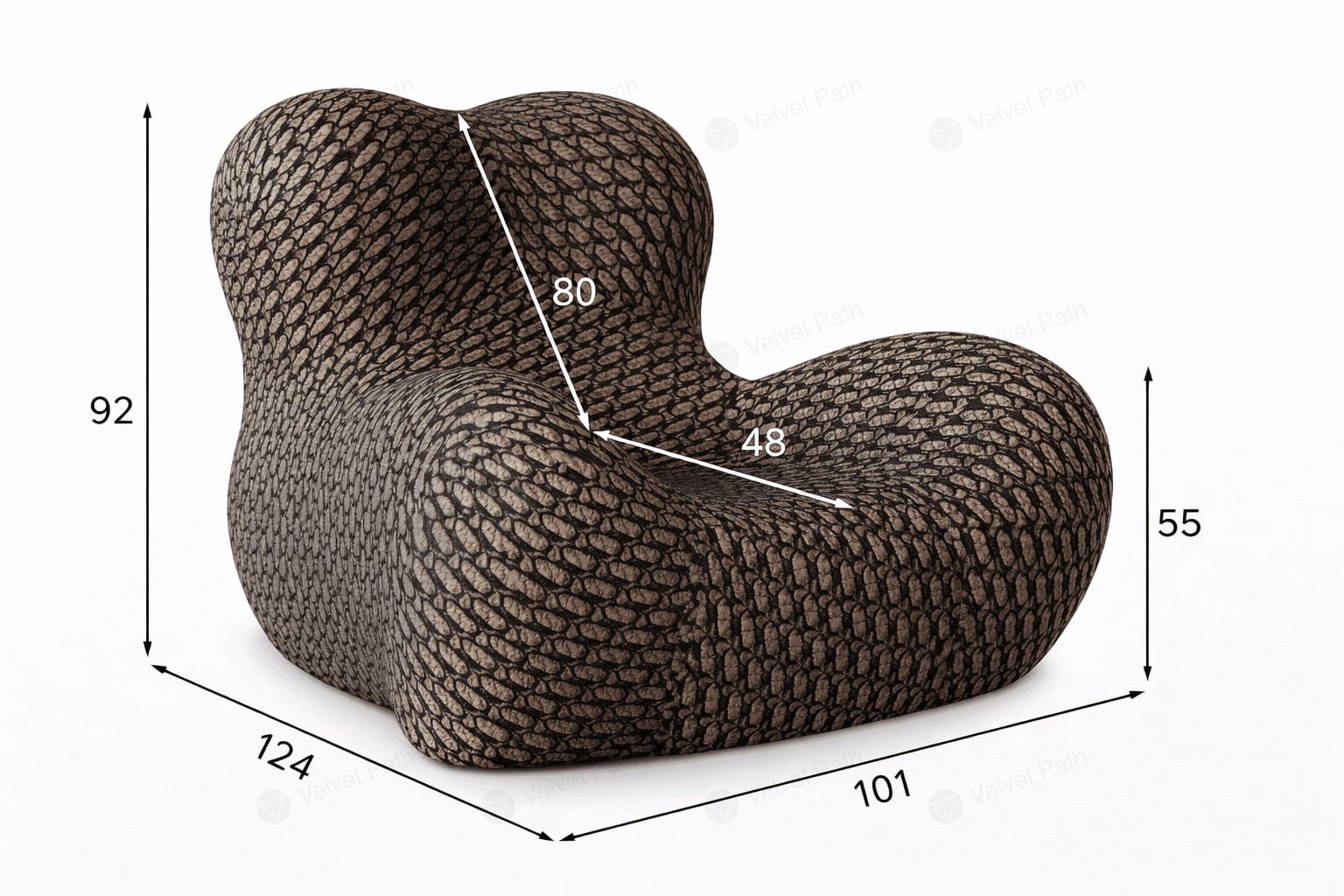 Мягкое кресло «Материнские объятия» A001