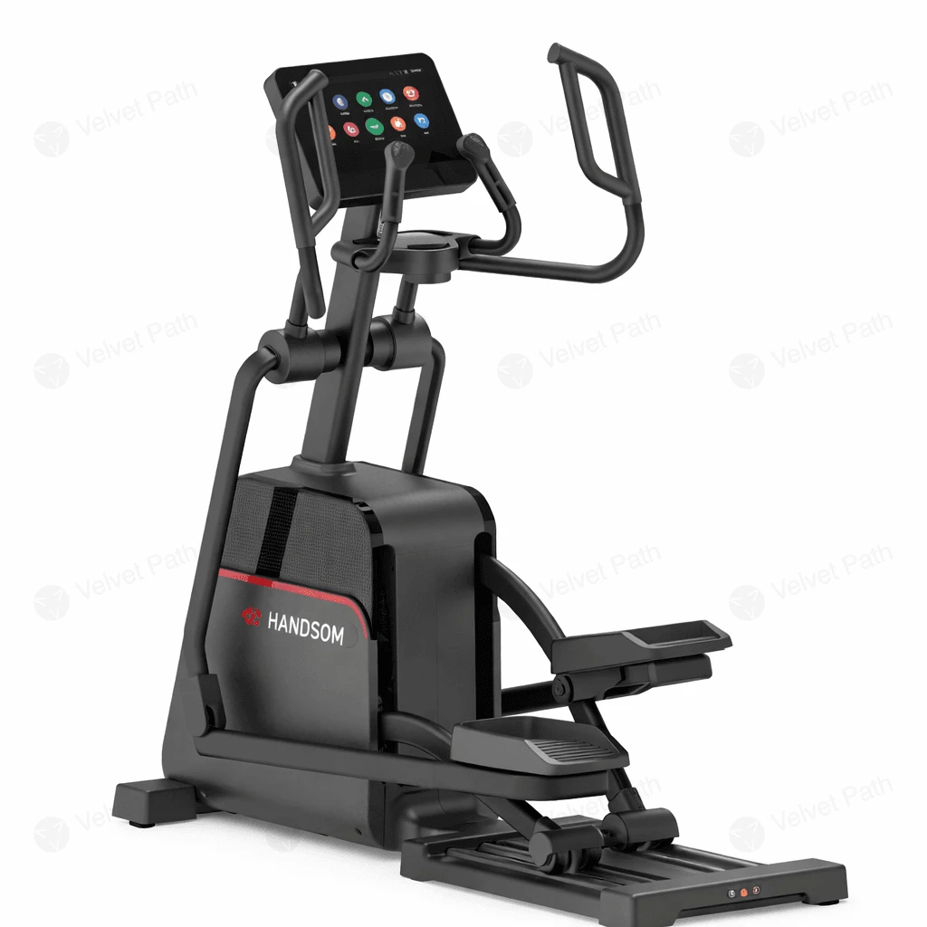 Эллиптический тренажёр HANDSOM HSG972 с электромагнитным сопротивлением и экраном 15,6″
