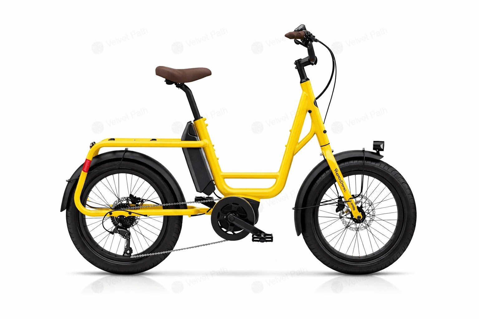 Электровелосипед A4 с центральным мотором и 7 скоростями