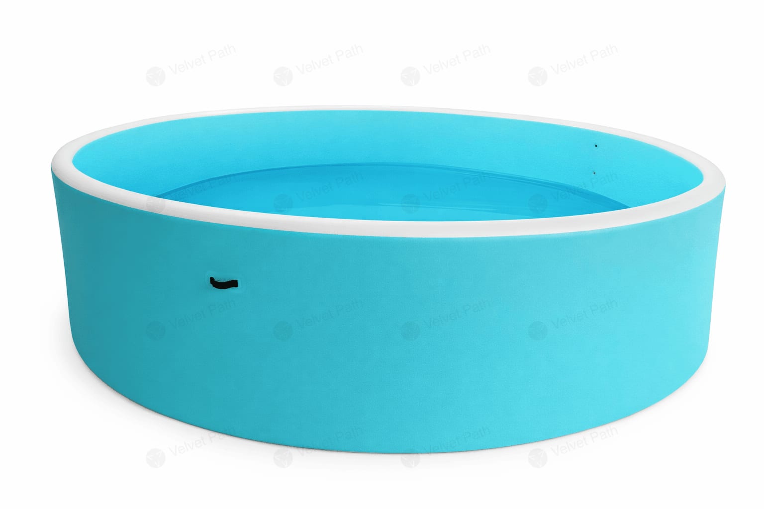 Надувная круглая ёмкость для воды с выпуском 3,7 м