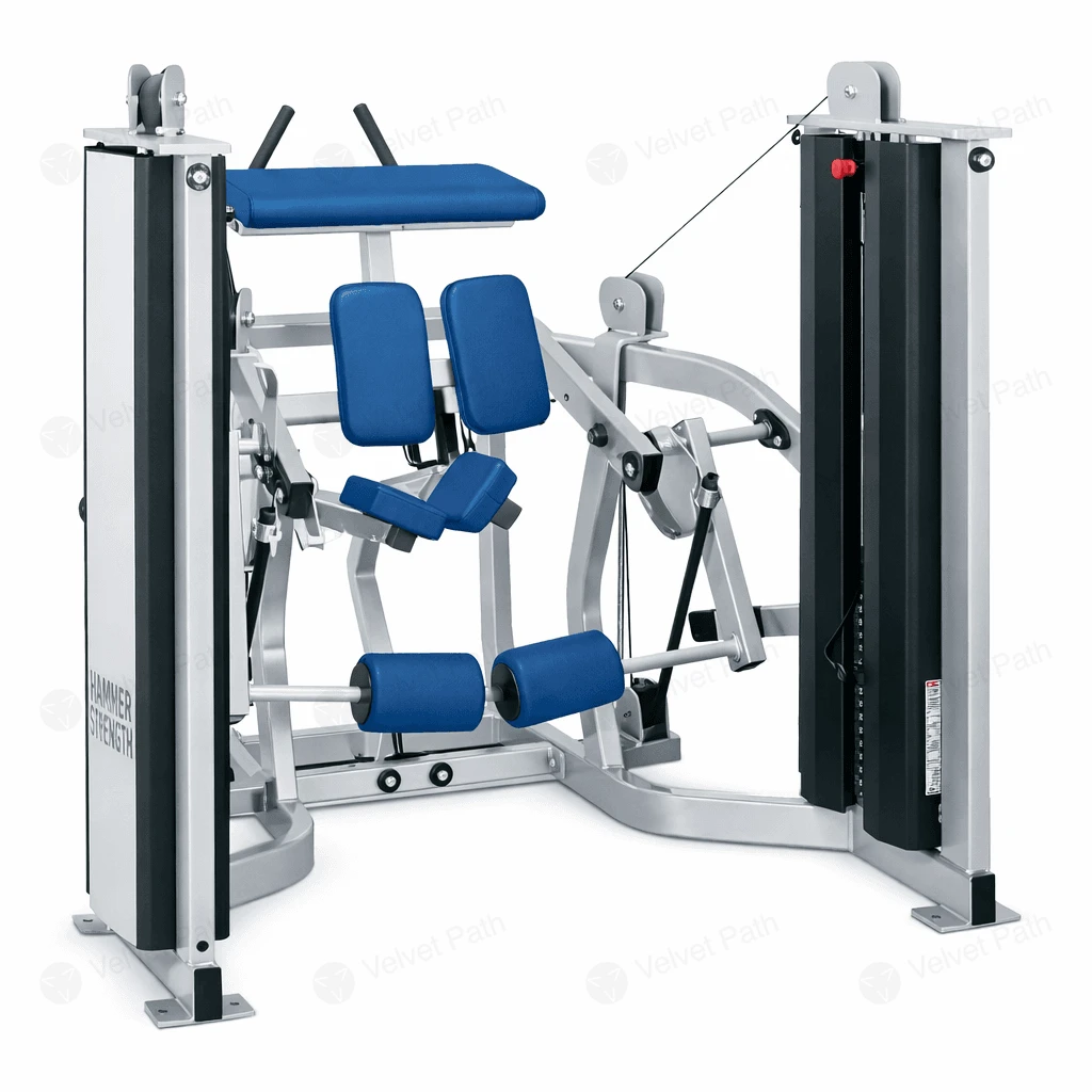 Изолатеральный тренажёр сгибание ног с колен LJB-M13