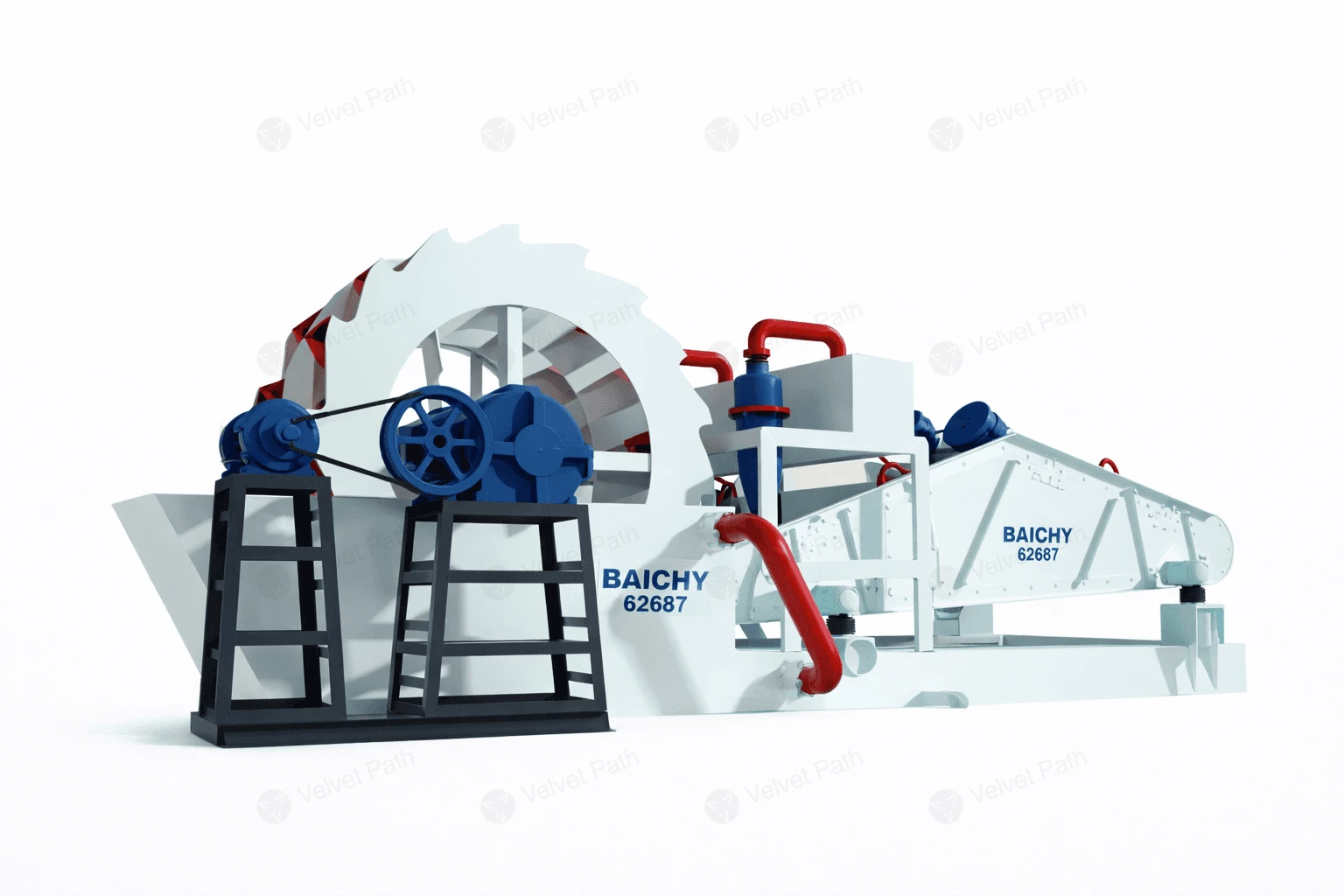 Пескомоечная и обезвоживающая машина XSD3016