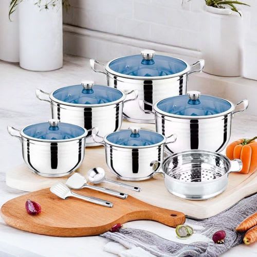 Nine COOKWARE POT COMBINATION COVER {DLB2114-1}