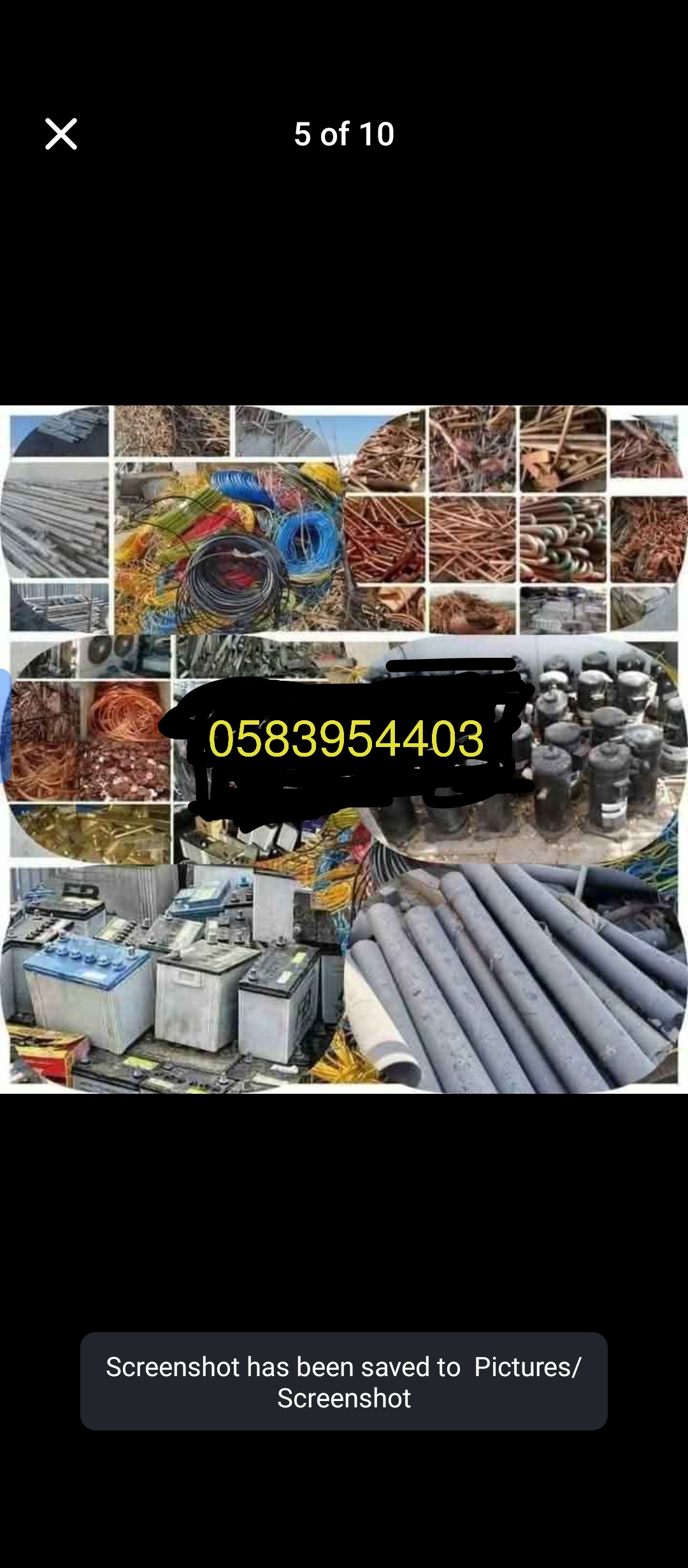 We buy all types of scrap