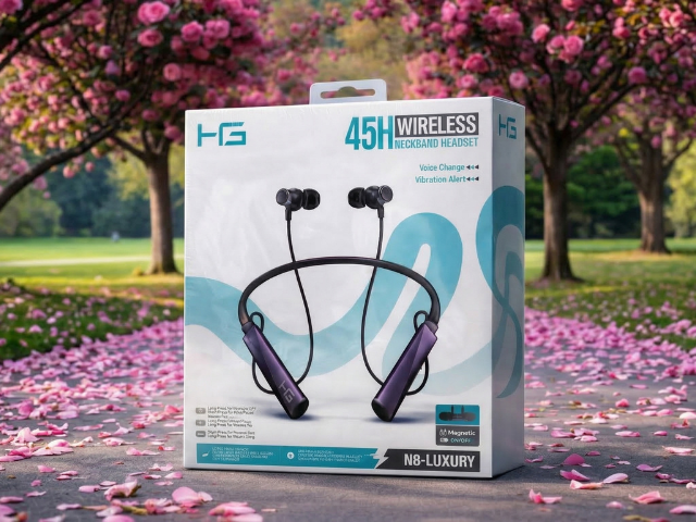 HG 45H Wireless Neckband Headset – N8 Luxury