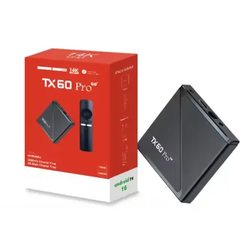 TX60 Pro Android TV Box (Android 16 | 4K/8K Support)