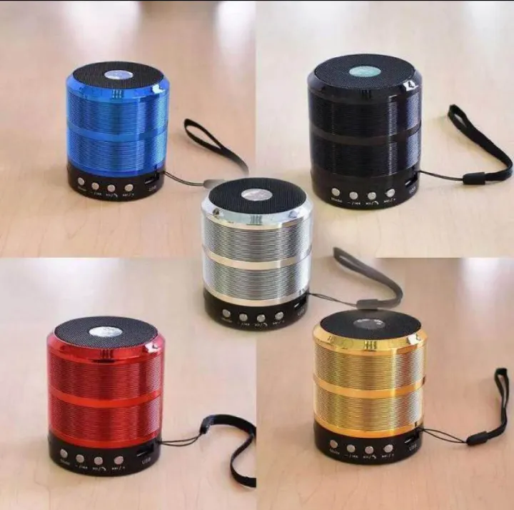 WS-887 Wireless Bluetooth Mini Speaker 2