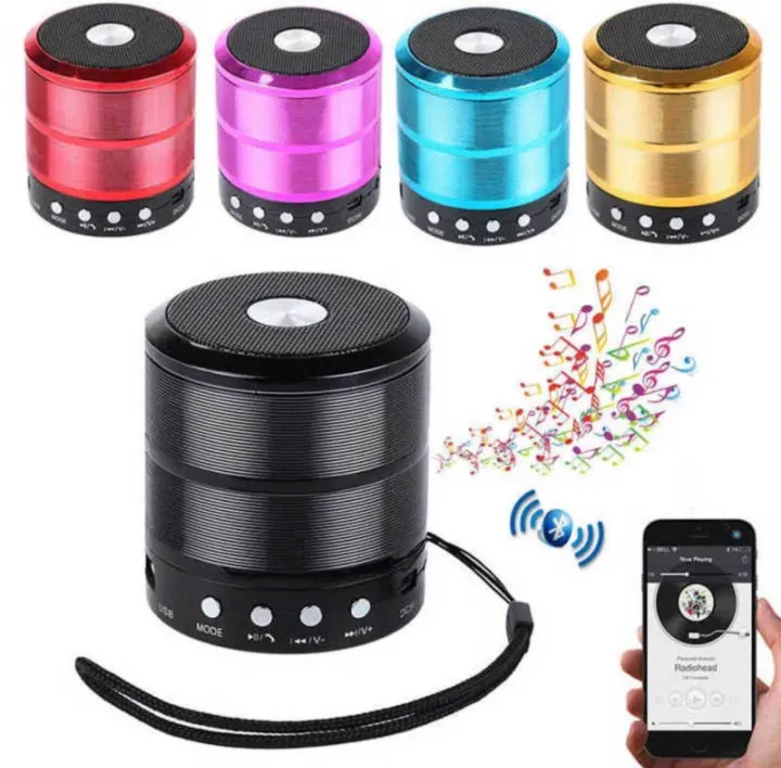 WS-887 Wireless Bluetooth Mini Speaker 4