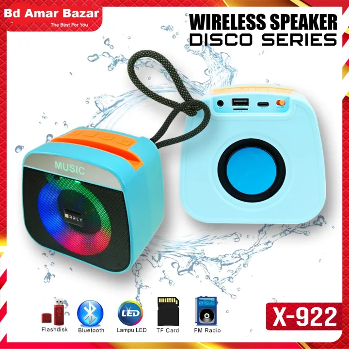X-922 RGB Disco Series Bluetooth Speaker