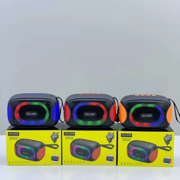 SG-609 Portable Wireless Bluetooth Speaker 2