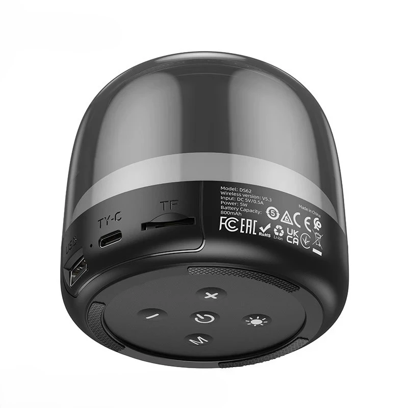Hoco MMJ05 Crystal TWS Bluetooth Speaker 2