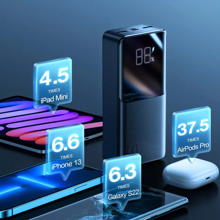 JOYROOM JR‑QP193 30000mAh 22.5W Fast Charging Digital Display Power Bank 2