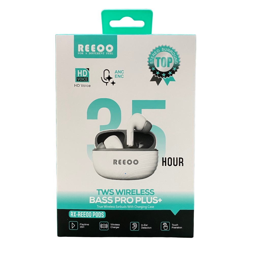 Reeoo TWS Wireless Bass PRO Plus+ RX Reeoo-Pods 3