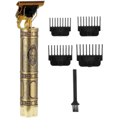 Vintage T9 Trimmer – Professional Golden Hair & Beard Clipper 4
