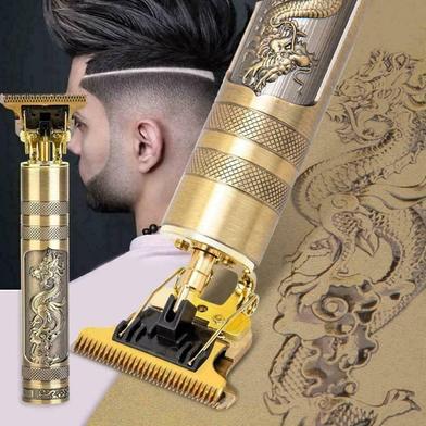 Vintage T9 Trimmer – Professional Golden Hair & Beard Clipper 5