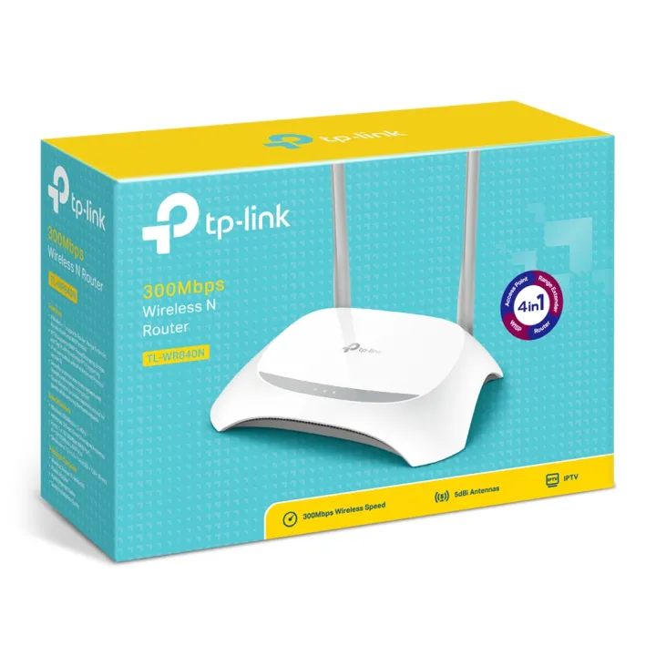 TP‑Link TL‑WR840N 300Mbps Wireless Router