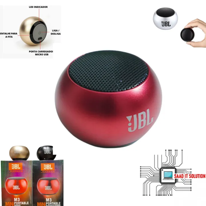JBL M3 Mini Portable Bluetooth Speaker
