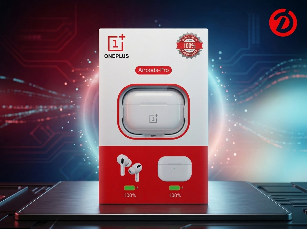 OnePlus Airpods Pro ওয়্যারলেস ইয়ারবাডস White | প্রিমিয়াম ডিজাইন | বাংলাদেশ