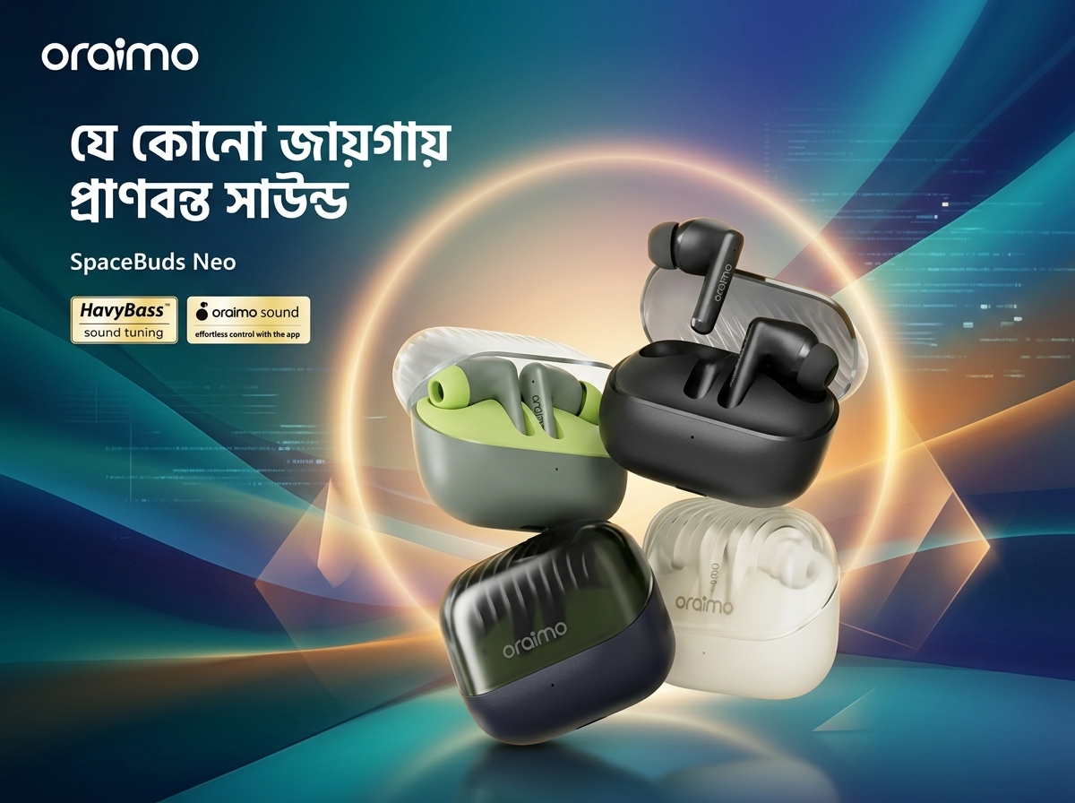 Oraimo Spacebuds Lite ENC TWS Earbuds (OTW-324)