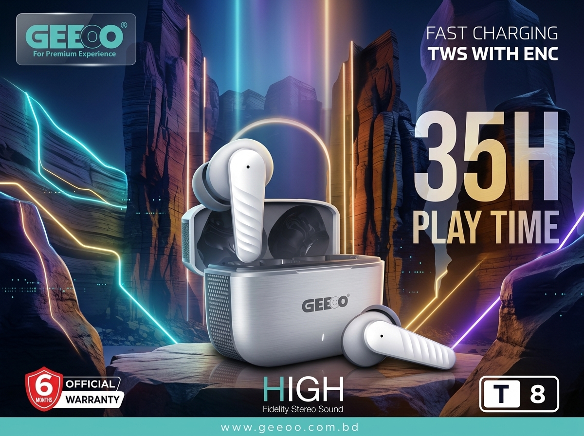 T8 Fast Charging TWS with ENC