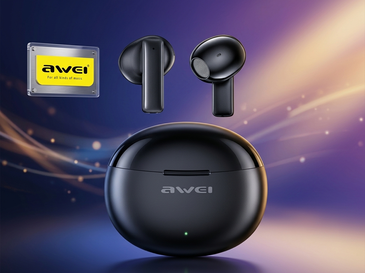 Awei T87 TWS Bluetooth 5.3 Earbuds – Wireless Stereo Earphones with Touch Control & Clear Sound 4