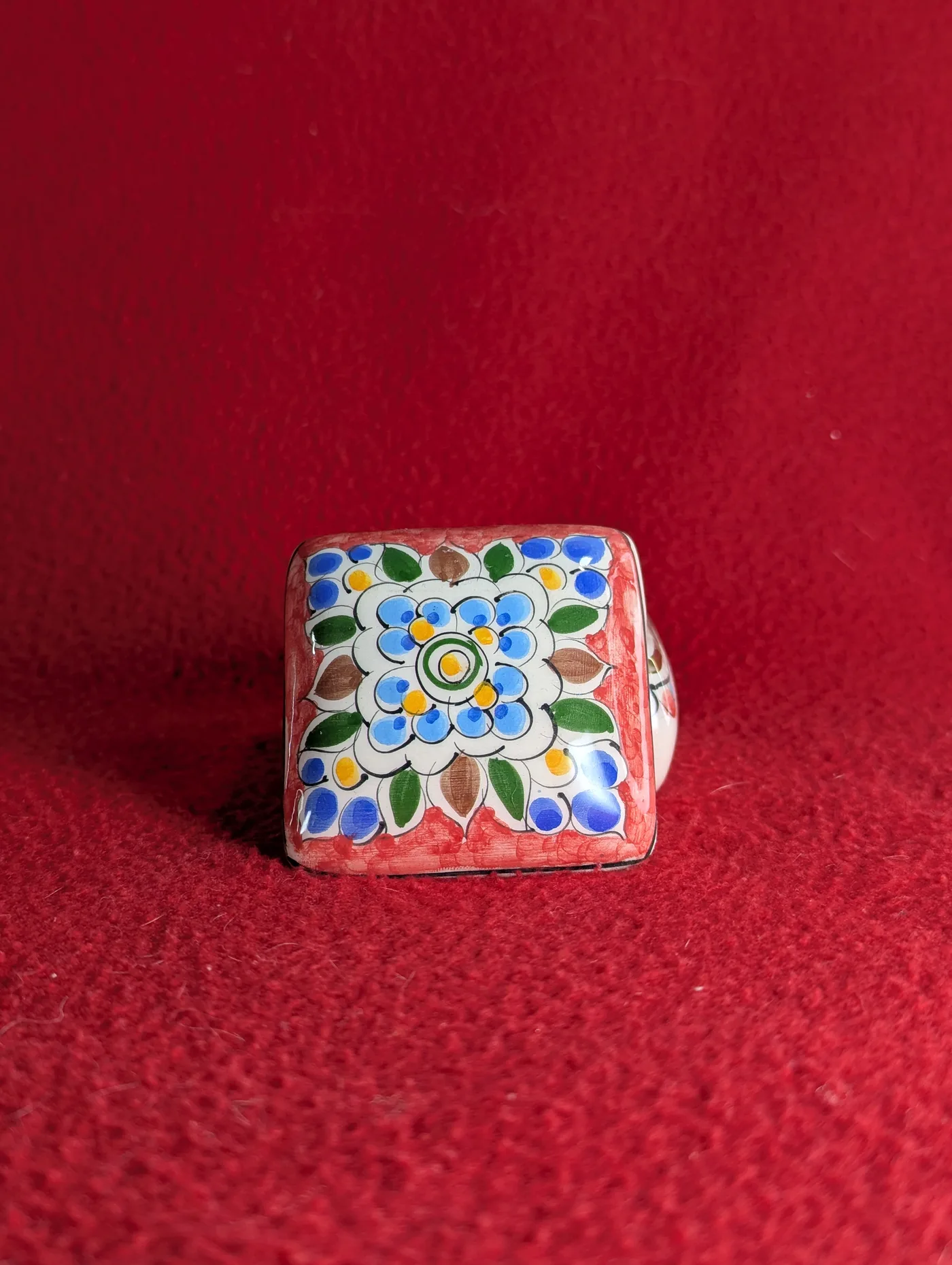 Pot réctangulaire en céramique